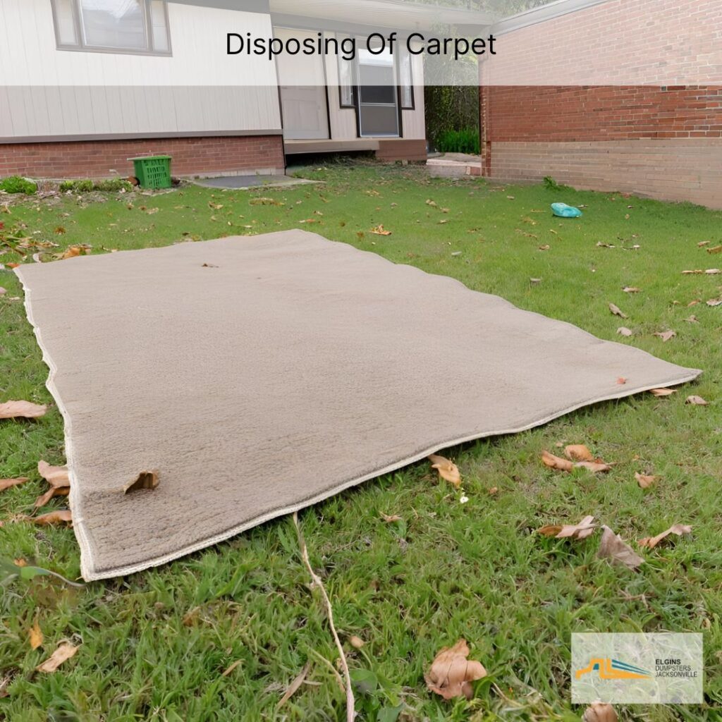 How to Dispose of and Recycle Old Carpet in Jacksonville