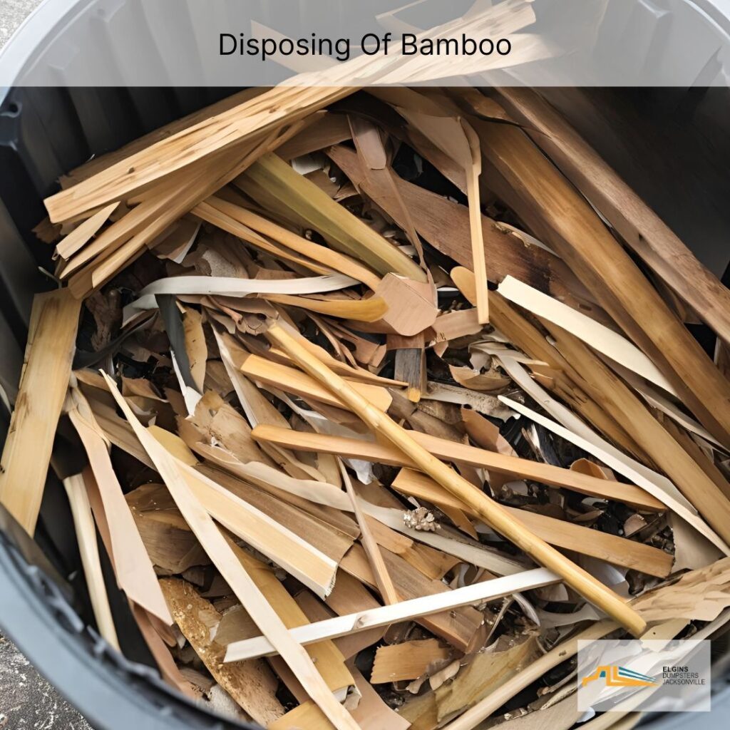 How to Dispose of Bamboo and Scrap Wood in Jacksonville