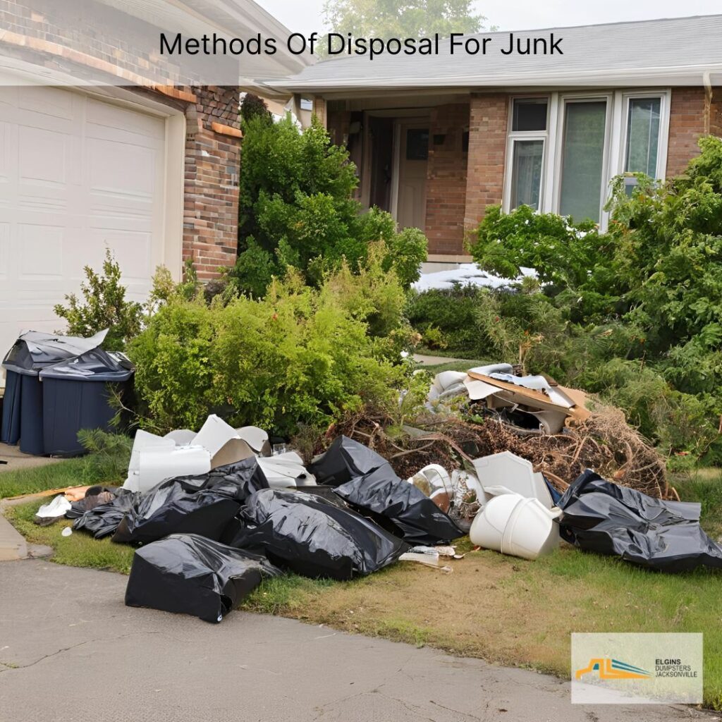 Junk Disposal Methods